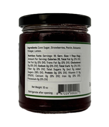 Balsamic Strawberry Jam