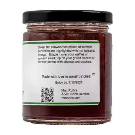 Balsamic Strawberry Jam