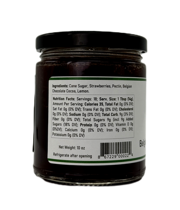 Belgian Chocolate Strawberry Jam