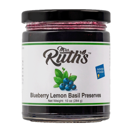 Blueberry Lemon Basil Preserves