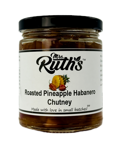 Roasted Pineapple Habanero Chutney