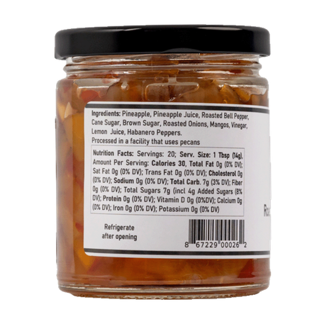 Roasted Pineapple Habanero Chutney