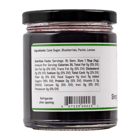 Simply Blueberry Preserves