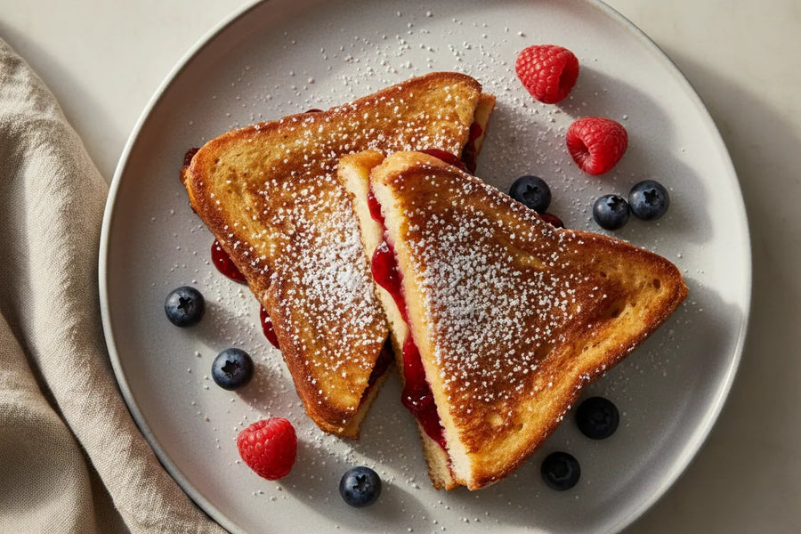 Mrs. Ruth's Very Berry Stuffed French Toast