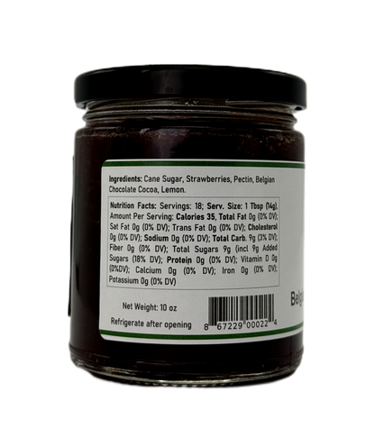 Belgian Chocolate Strawberry Jam