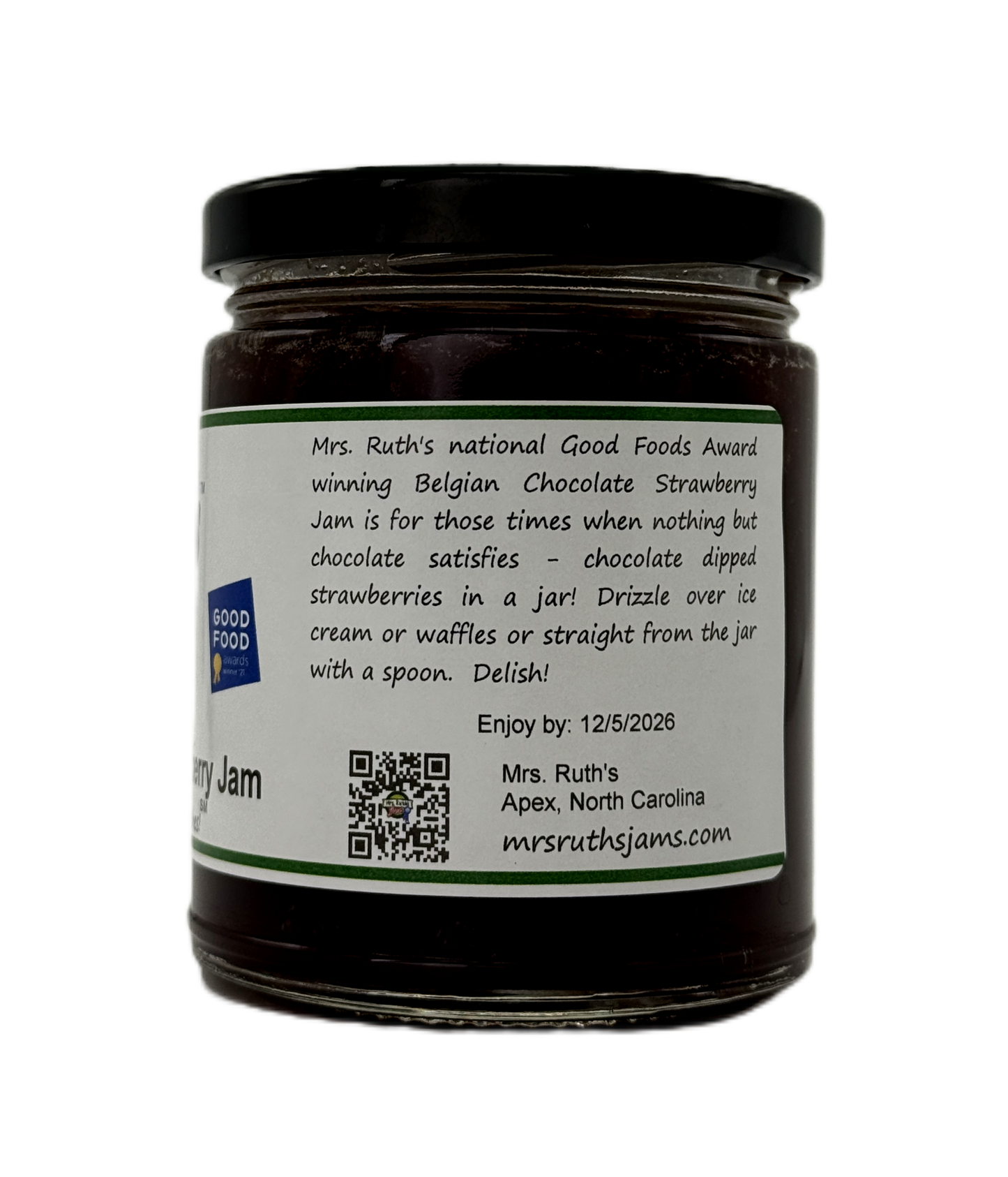 Belgian Chocolate Strawberry Jam