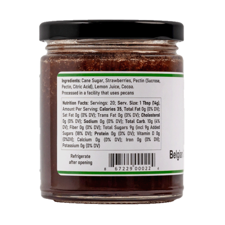Belgian Chocolate Strawberry Jam