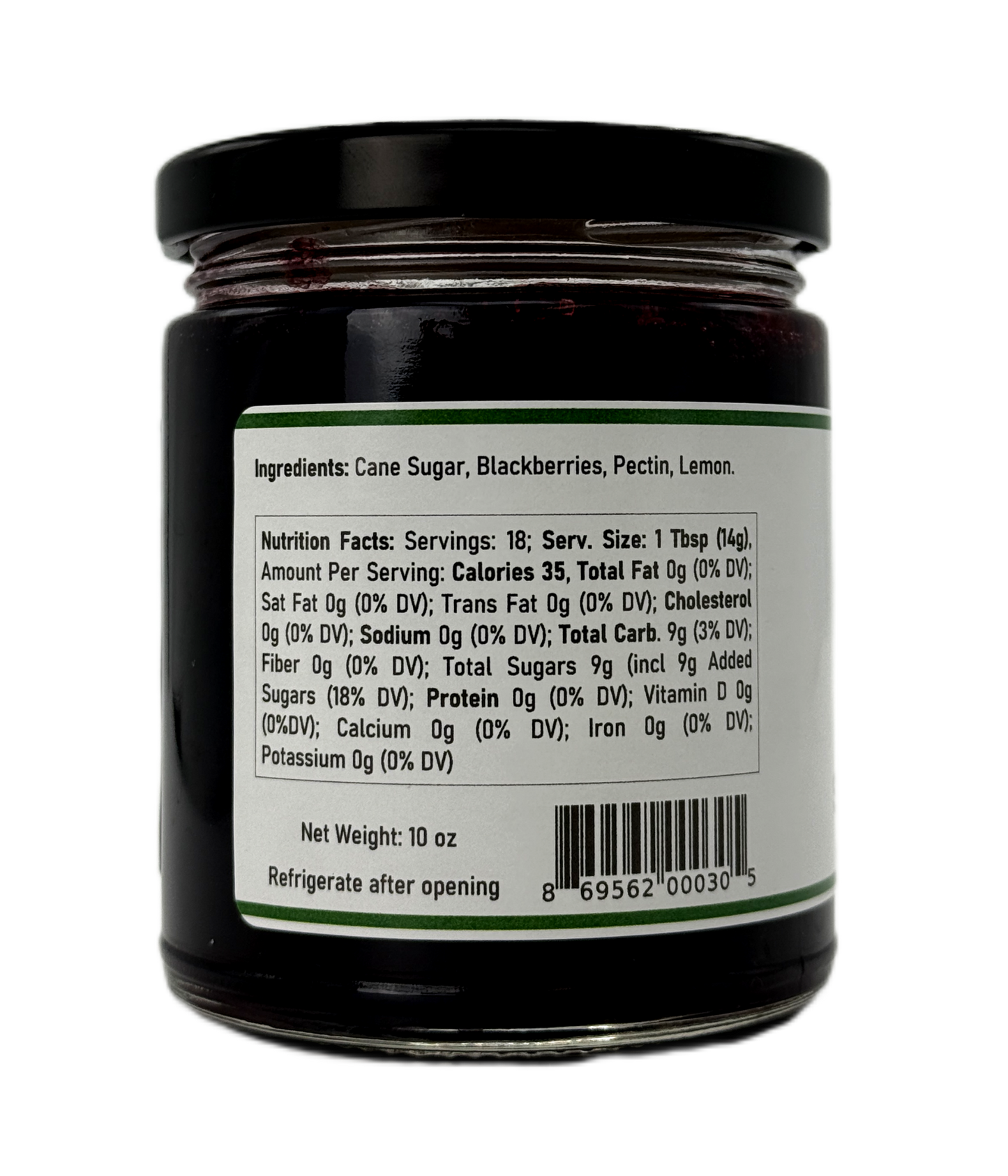 Simply Blackberry Jam