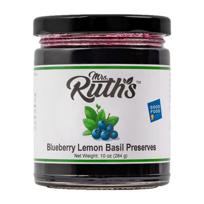 Blueberry Lemon Basil Preserves