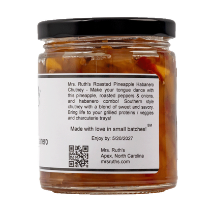 Roasted Pineapple Habanero Chutney
