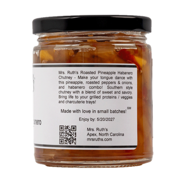 Roasted Pineapple Habanero Chutney