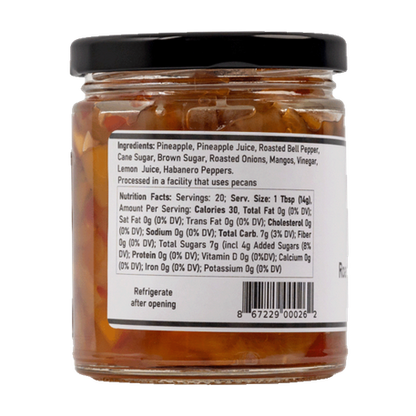 Roasted Pineapple Habanero Chutney