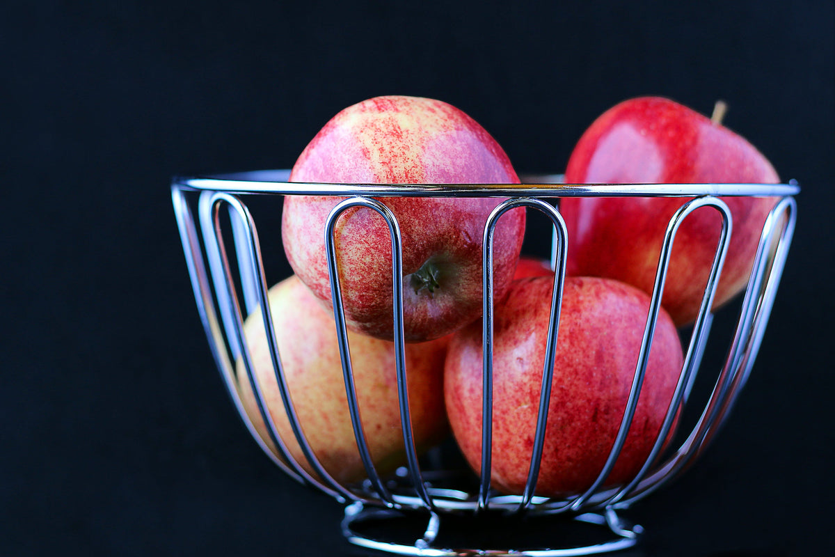 Bowl of red apples